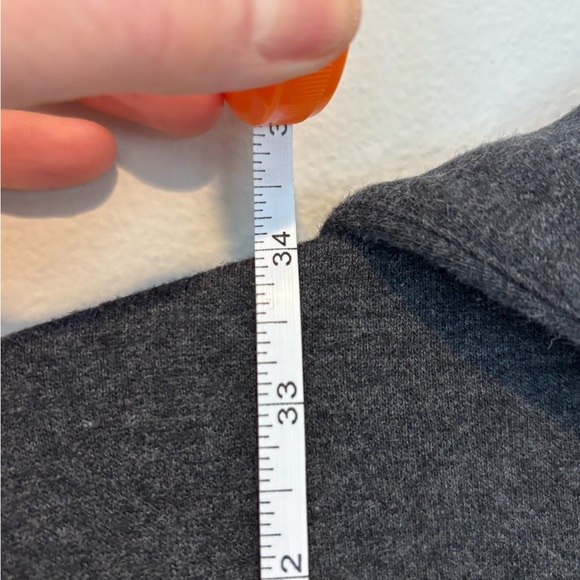 lululemon athletica Charcoal Gray Open-Front Sweatshirt Cardigan - Picture 7 of 7
